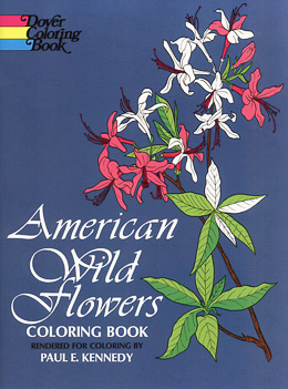 bookcover American Wild Flowers Coloring Book