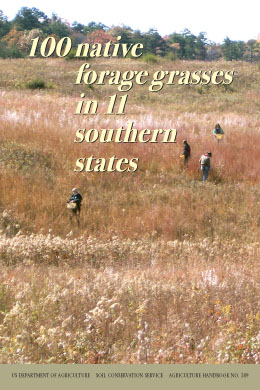 bookcover 100 Native Forage Grasses in 11 Southern States